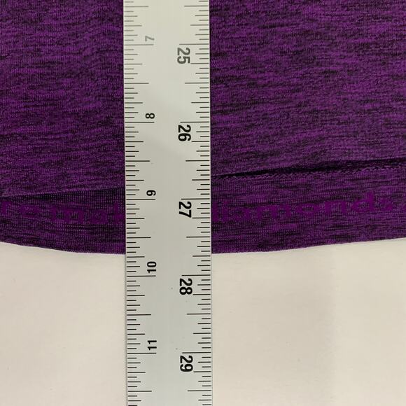 Lululemon Swiftly Tech Short Sleeve Tee 8 Heathered Purple Berry Workout Gym - Picture 7 of 9